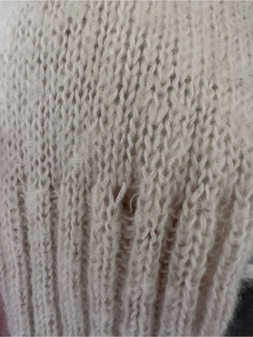 Unique Anthropologie Sleeping on Snow Cream Hooded Knit Sweater Cardigan